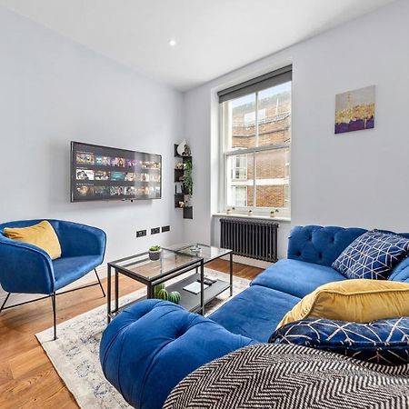 Stylish 2 Bedroom Apartment In Westminster Sleeps 5 With Ac Лондон Экстерьер фото