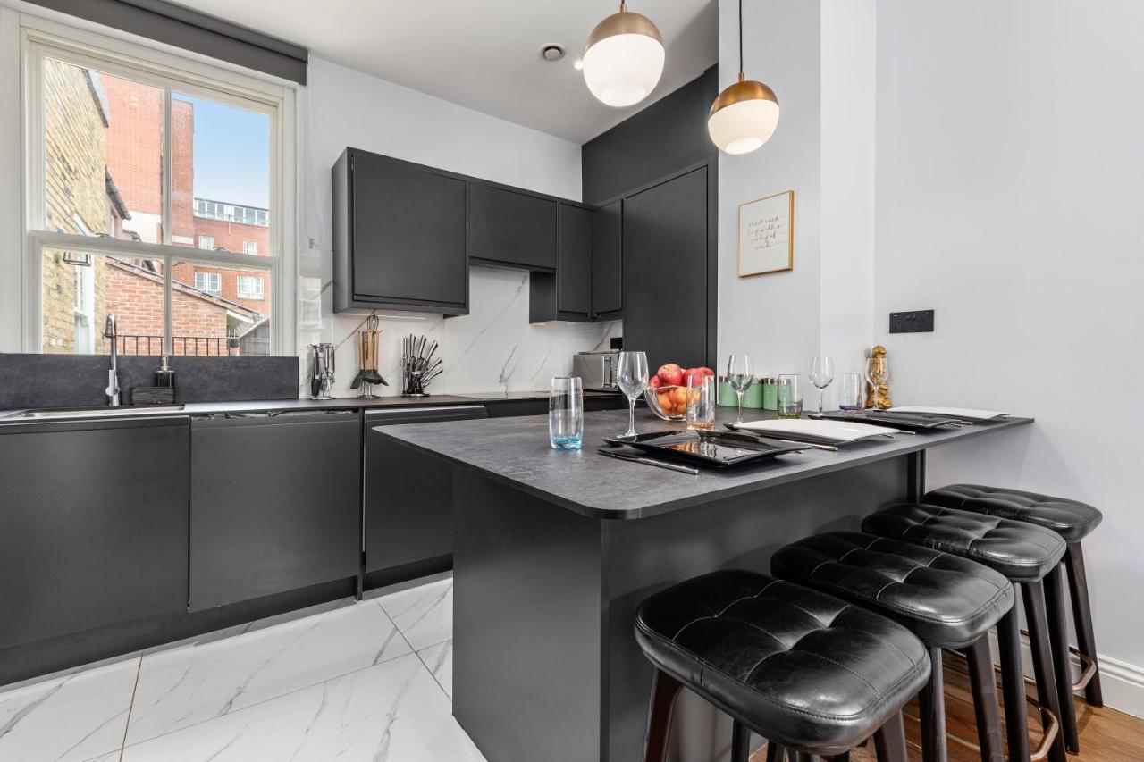 Stylish 2 Bedroom Apartment In Westminster Sleeps 5 With Ac Лондон Экстерьер фото