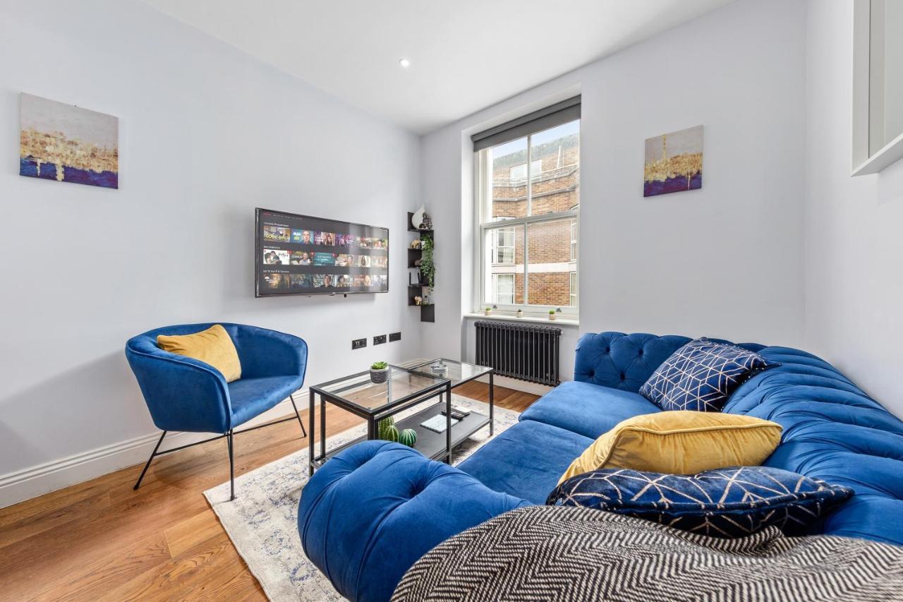 Stylish 2 Bedroom Apartment In Westminster Sleeps 5 With Ac Лондон Экстерьер фото