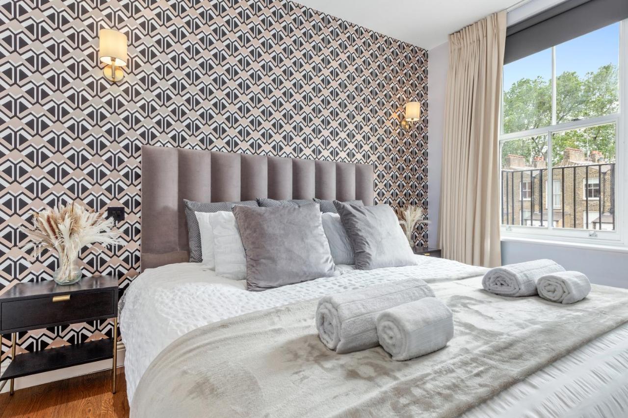Stylish 2 Bedroom Apartment In Westminster Sleeps 5 With Ac Лондон Экстерьер фото