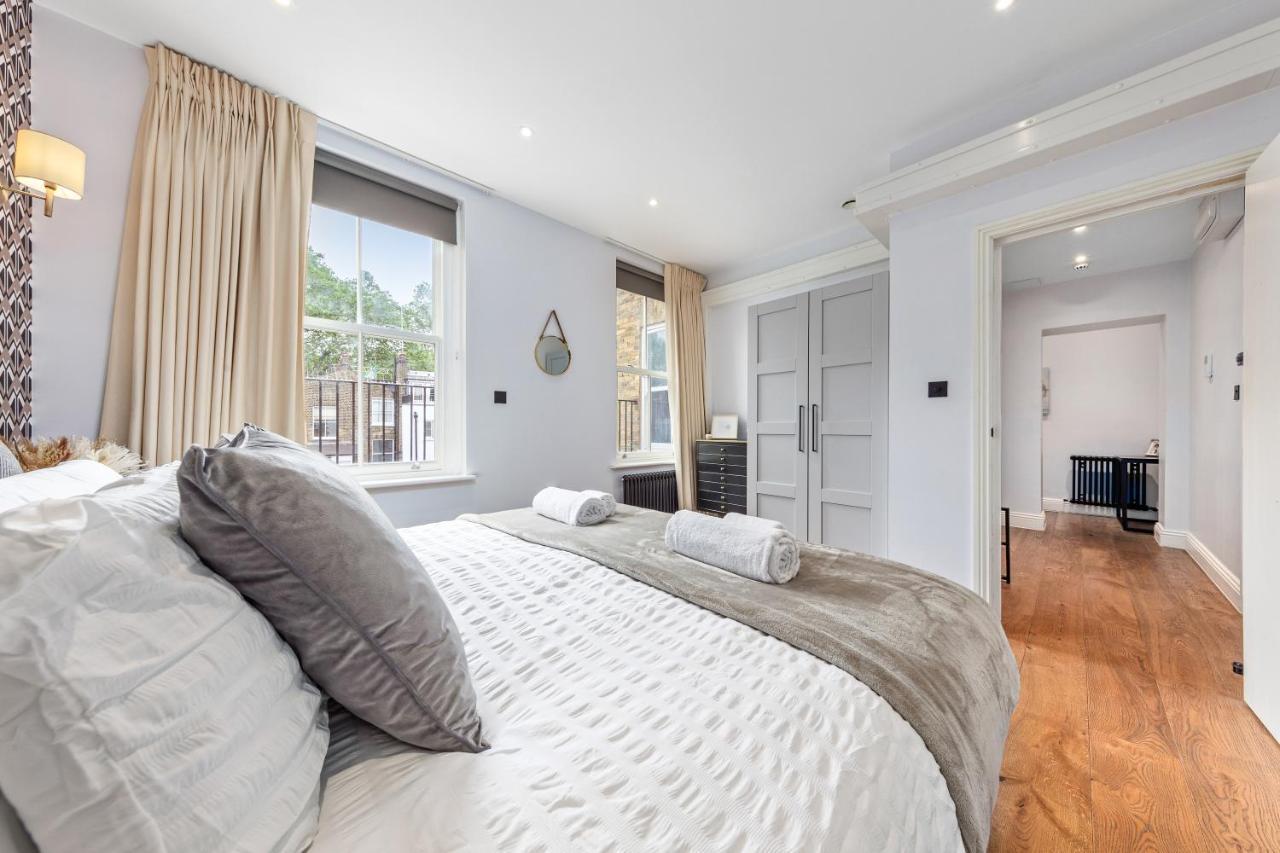 Stylish 2 Bedroom Apartment In Westminster Sleeps 5 With Ac Лондон Экстерьер фото