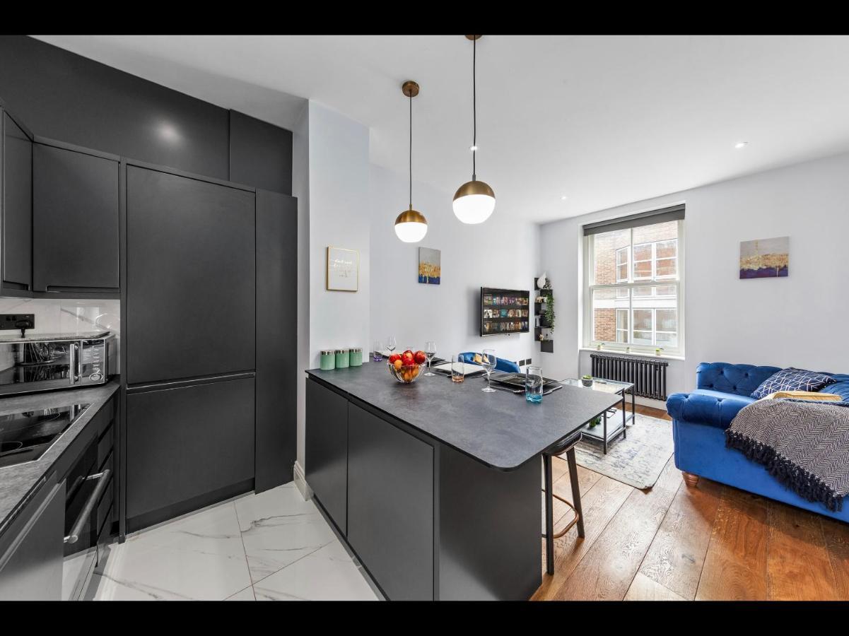 Stylish 2 Bedroom Apartment In Westminster Sleeps 5 With Ac Лондон Экстерьер фото
