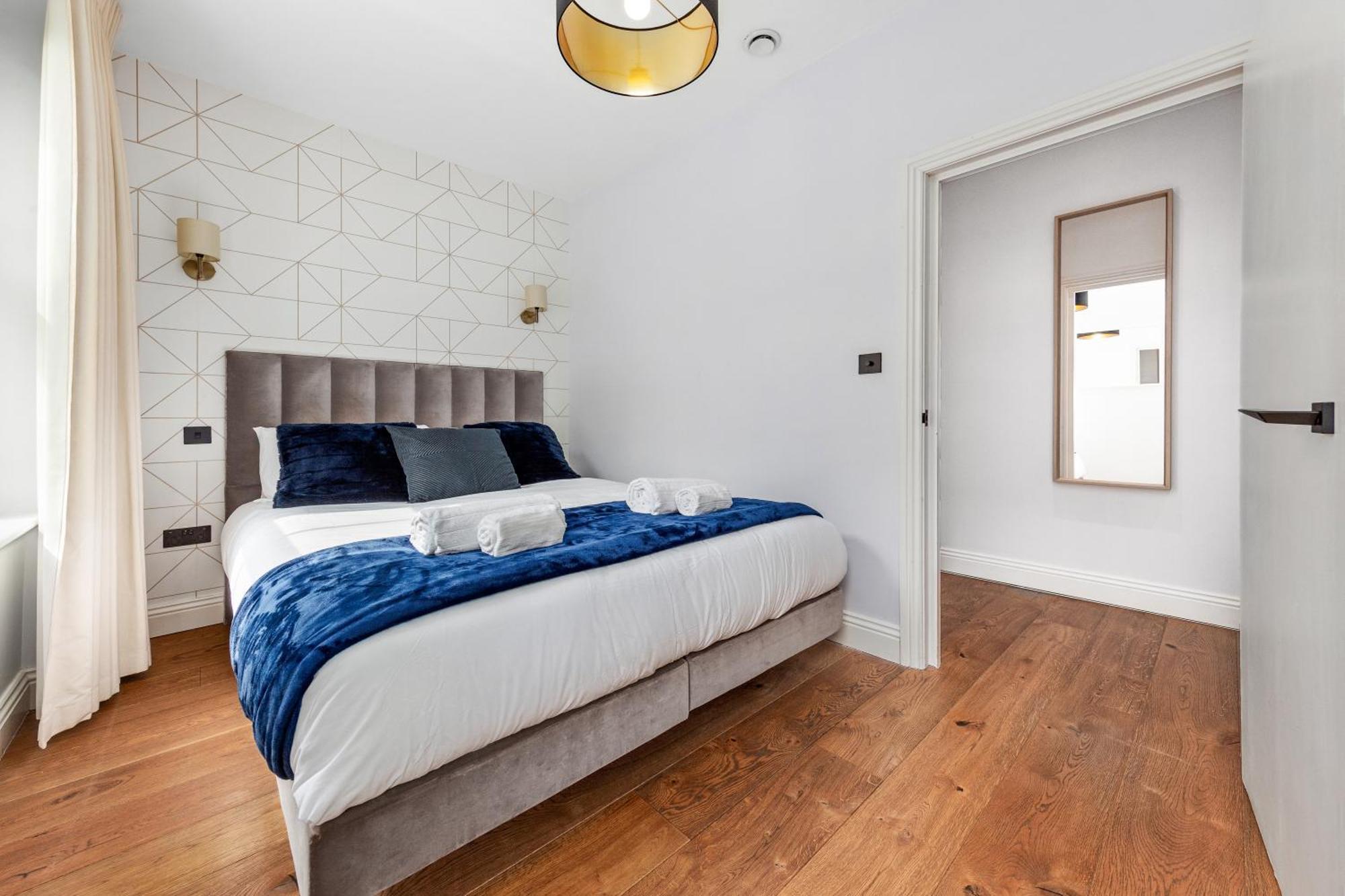 Stylish 2 Bedroom Apartment In Westminster Sleeps 5 With Ac Лондон Экстерьер фото