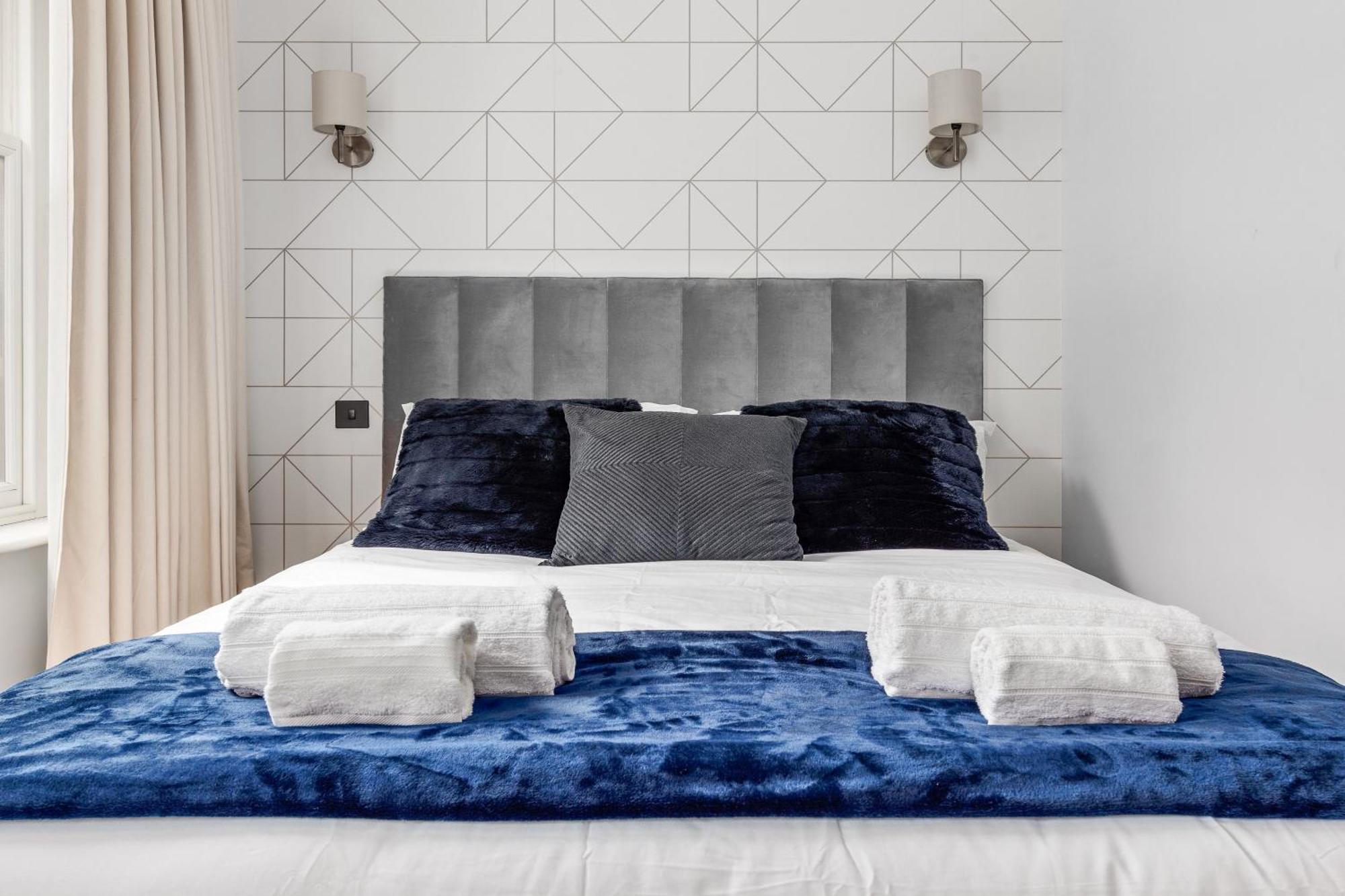 Stylish 2 Bedroom Apartment In Westminster Sleeps 5 With Ac Лондон Экстерьер фото
