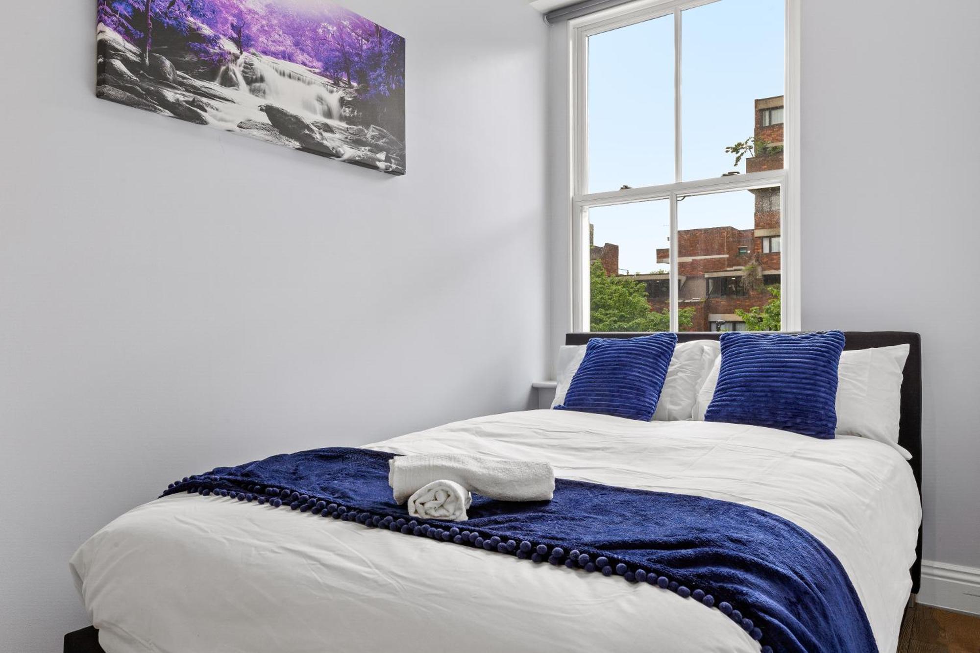 Stylish 2 Bedroom Apartment In Westminster Sleeps 5 With Ac Лондон Экстерьер фото