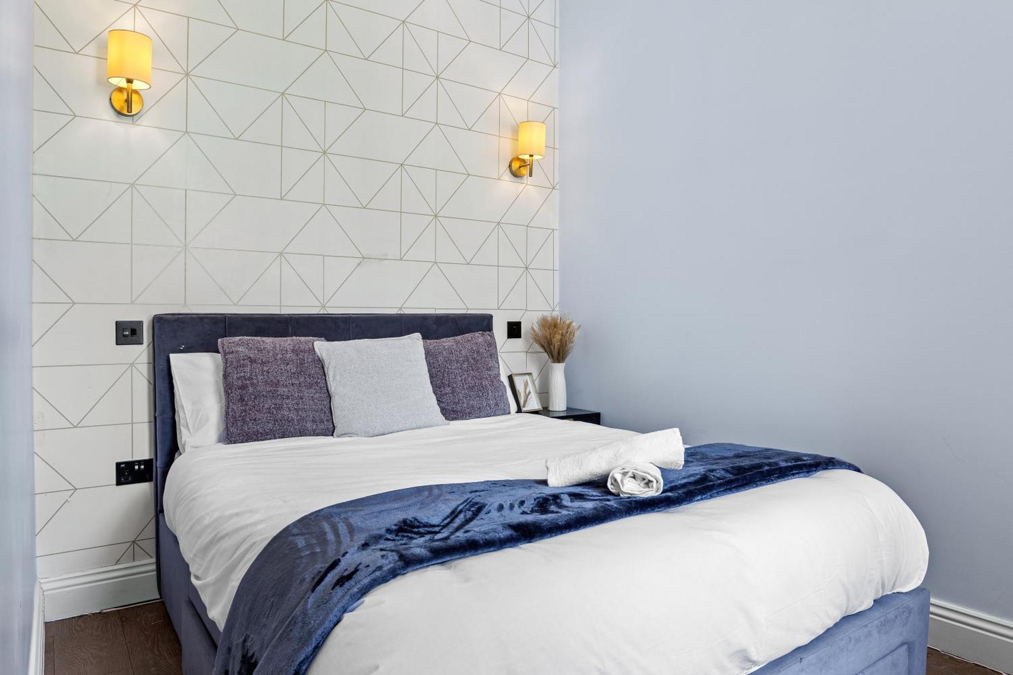 Stylish 2 Bedroom Apartment In Westminster Sleeps 5 With Ac Лондон Экстерьер фото